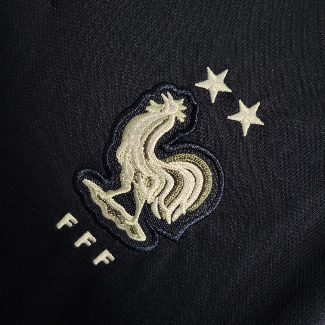 Camisa Seleção da França I 2018 Manga Longa - Retrô Nike - Azul