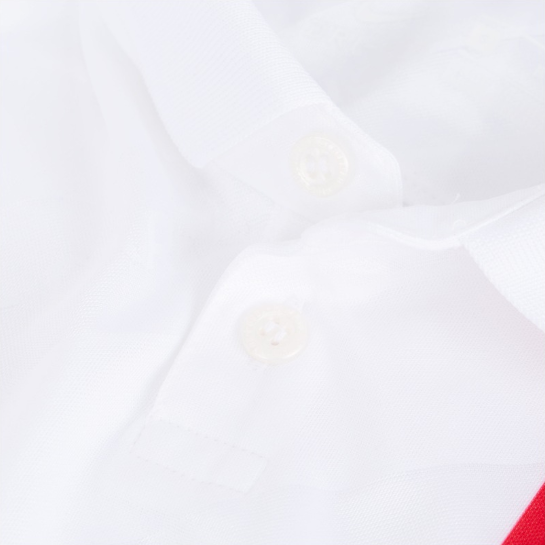 Camisa Paris Saint-Germain II 2019/2020 - Retrô Nike - Branca com detalhes em vermelho e azul