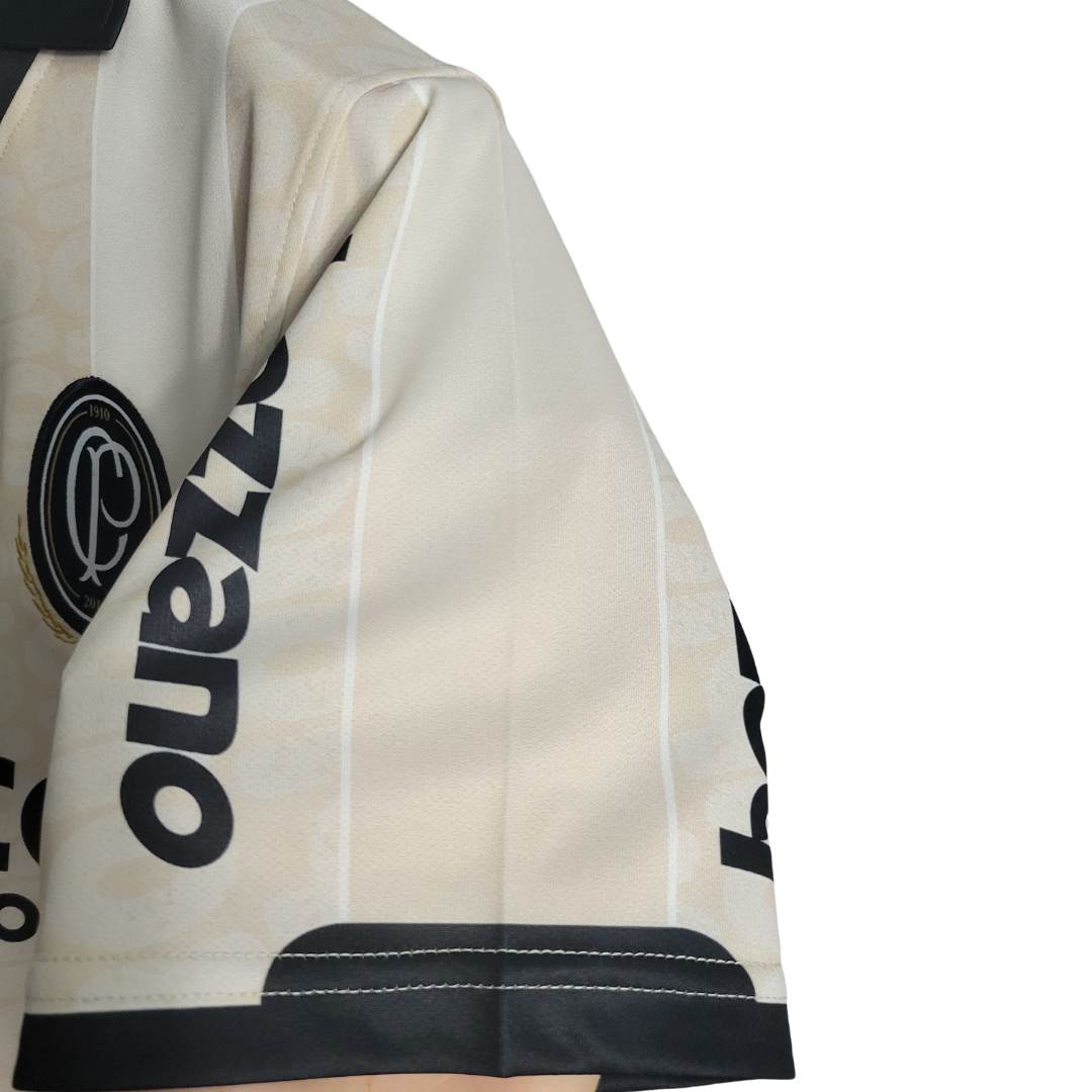 Camisa Corinthians Edição Especial Centenário 2010 - Retrô Nike Masculina - Bege