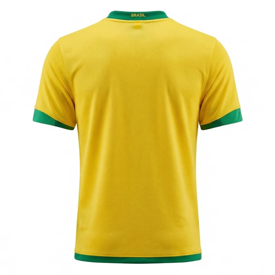Camisa Seleção Brasileira I 2006 - Retrô Nike - Amarela
