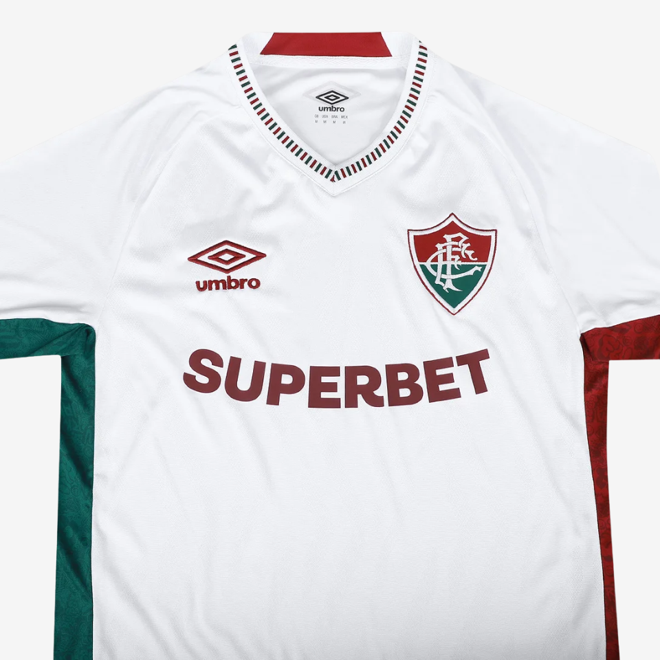 Camisa Fluminense 2025/26 II Torcedor Fluminense Com Patrocinios