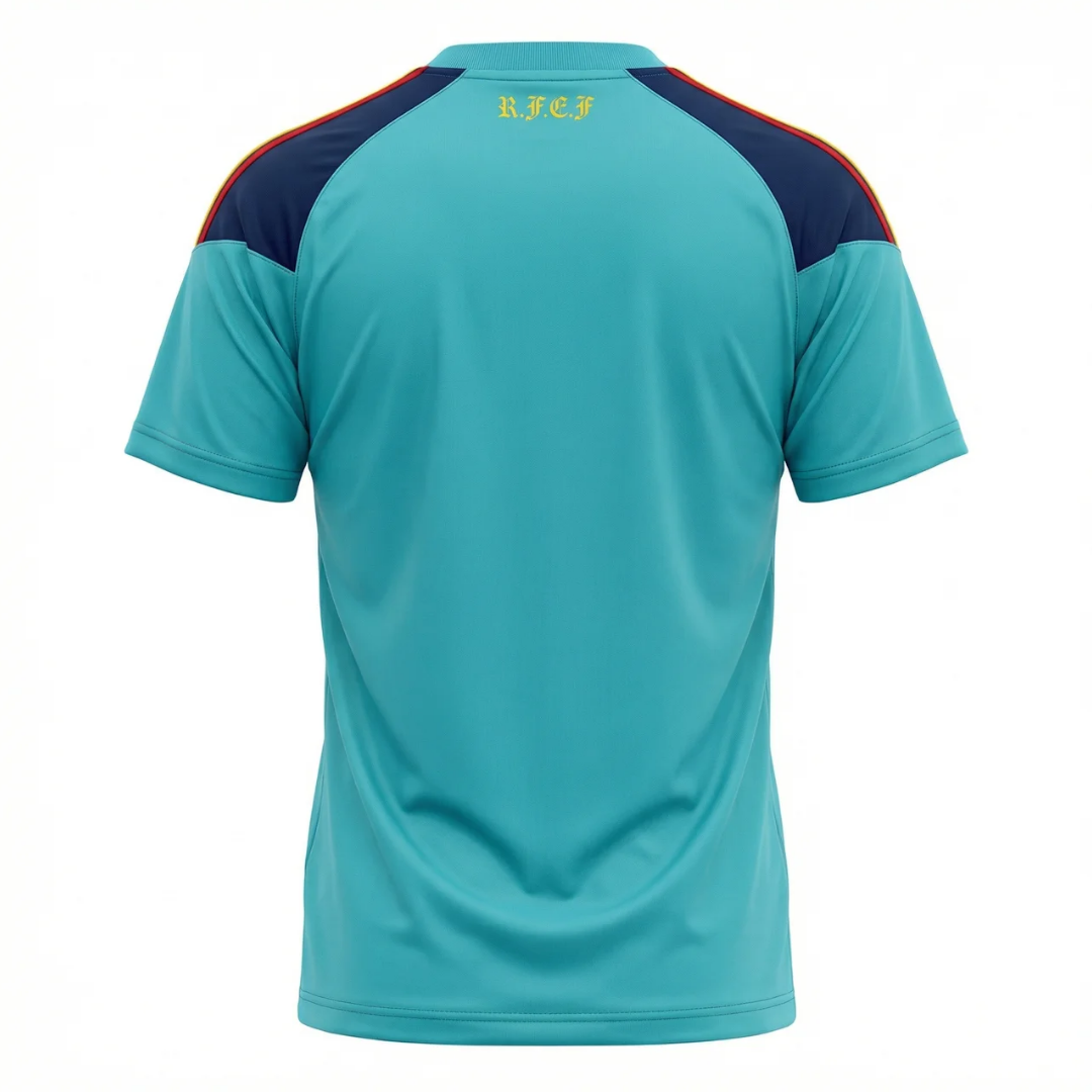Camisa Seleção da Espanha Goleiro 2010 - Retrô Adidas - Azul