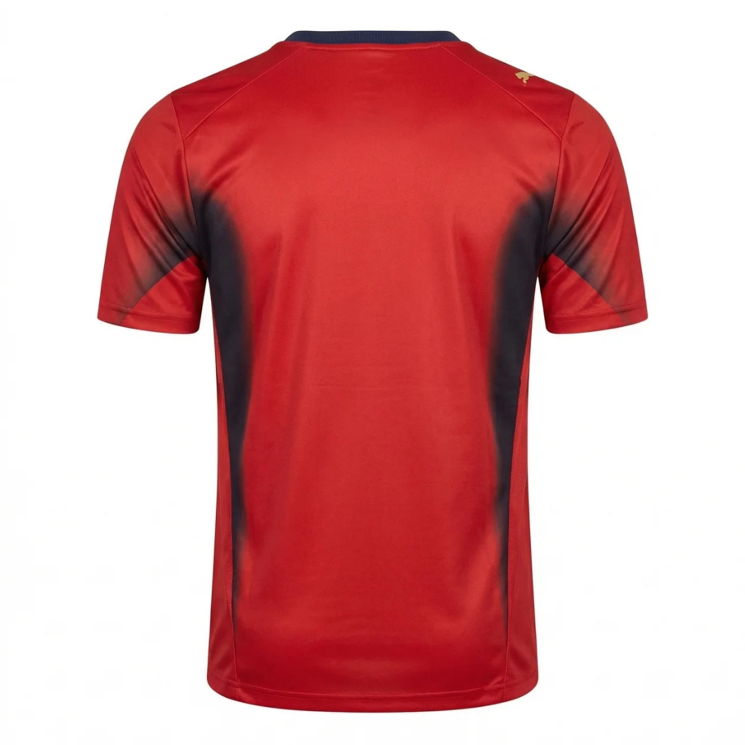 Camisa Seleção da Itália 2006 Goleiro - Retrô Puma - Vermelha