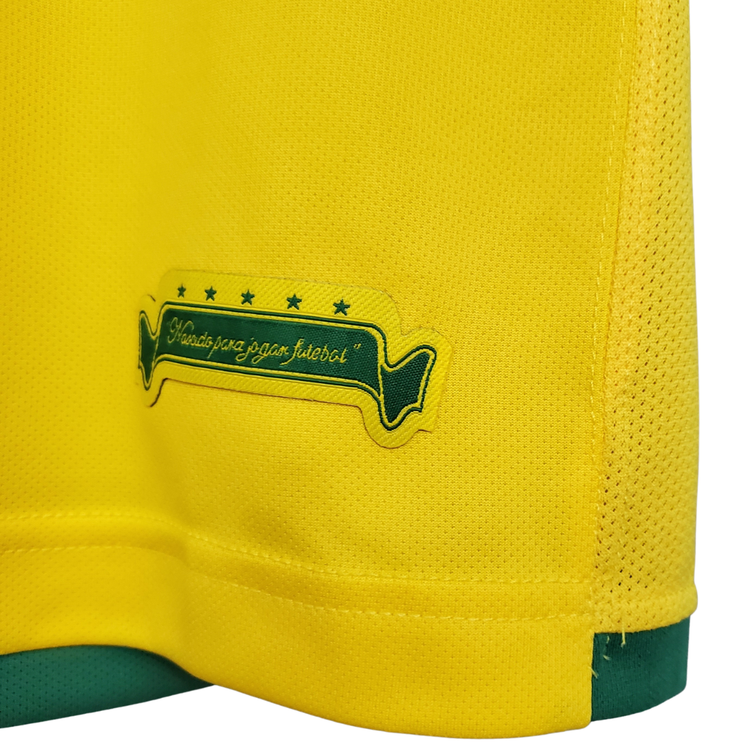 Camisa Seleção Brasileira I 2006 - Retrô Nike - Amarela