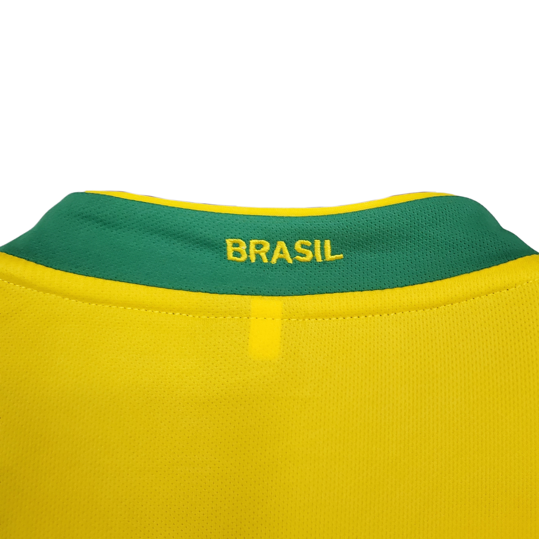 Camisa Seleção Brasileira I 2006 - Retrô Nike - Amarela
