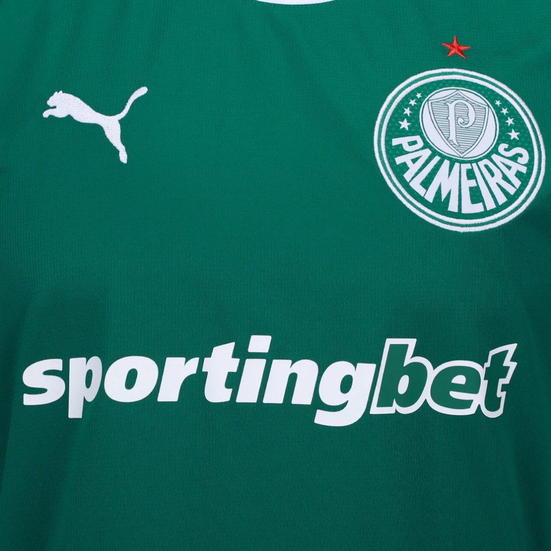 Camisa Palmeiras I 26/27 - Torcedor Puma Masculina - Verde