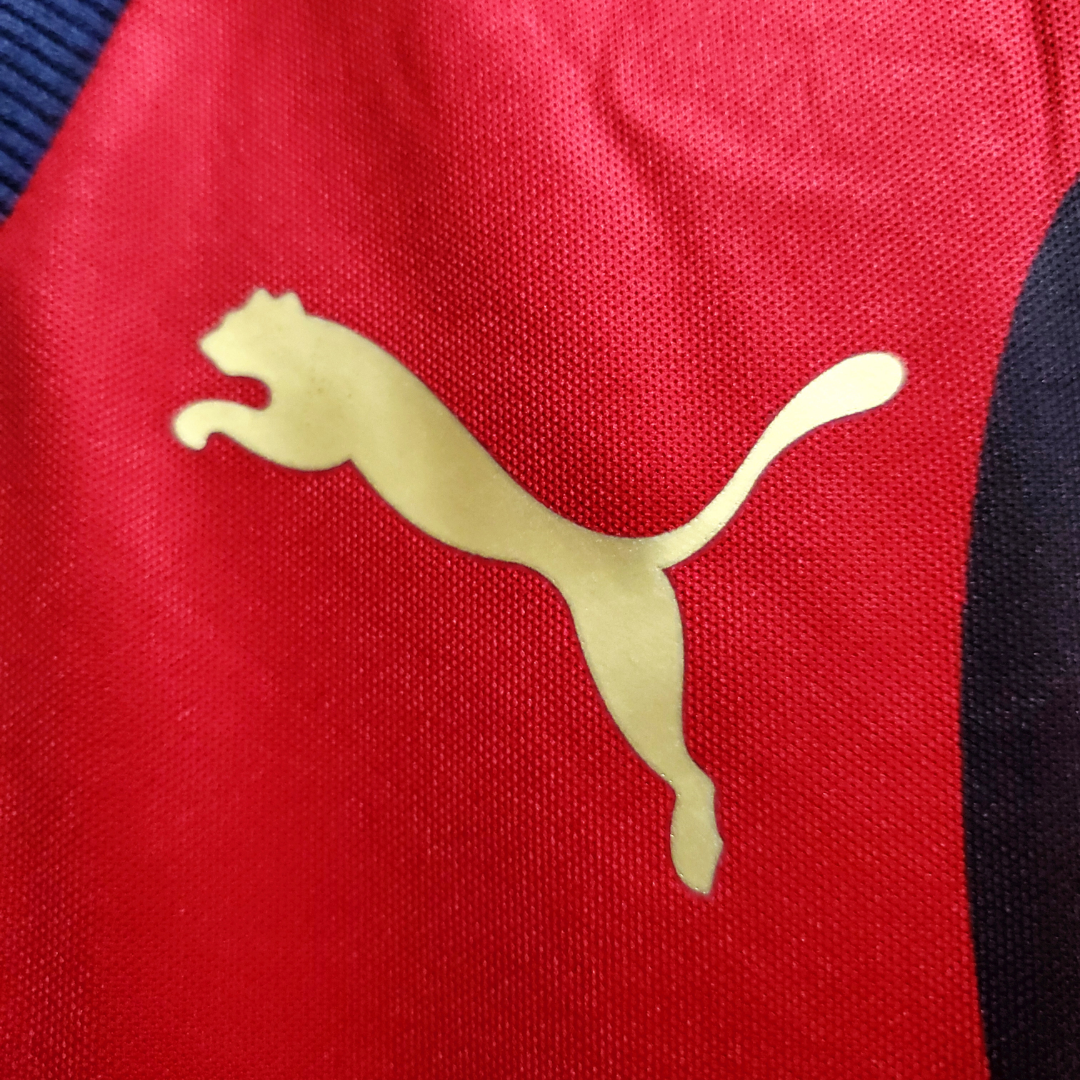Camisa Seleção da Itália 2006 Goleiro - Retrô Puma - Vermelha