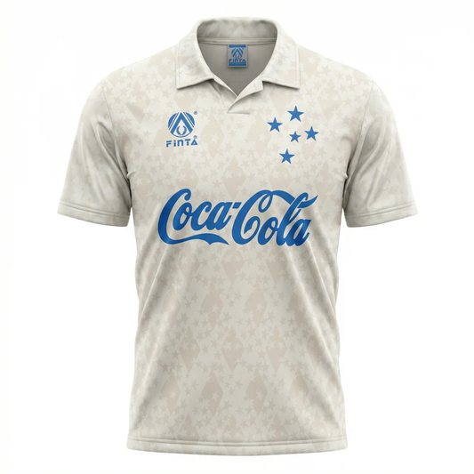 Camisa Cruzeiro II 1993/1994 - Retrô Finta - Branca