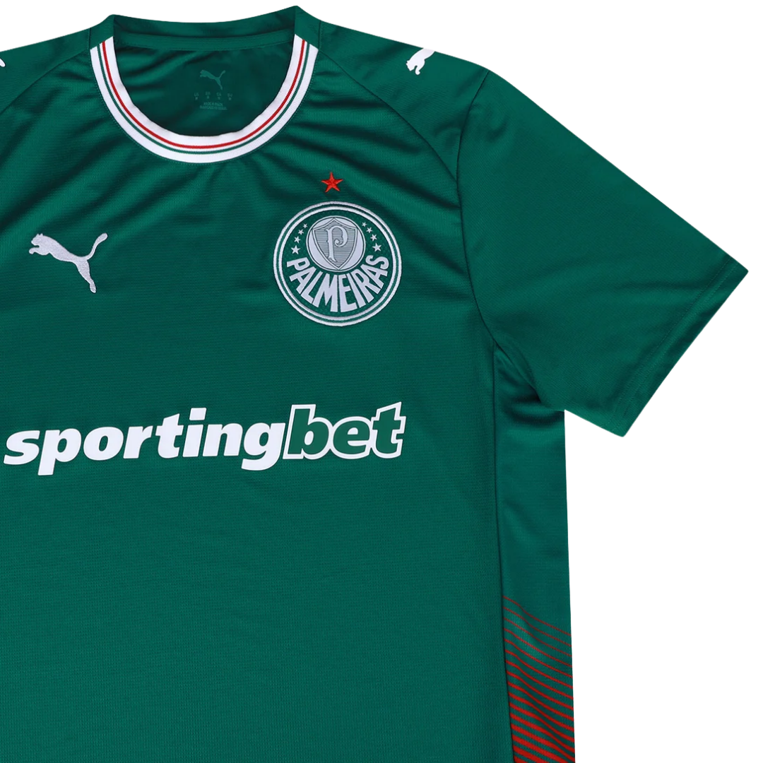 Camisa Palmeiras I 26/27 - Torcedor Puma Masculina - Verde