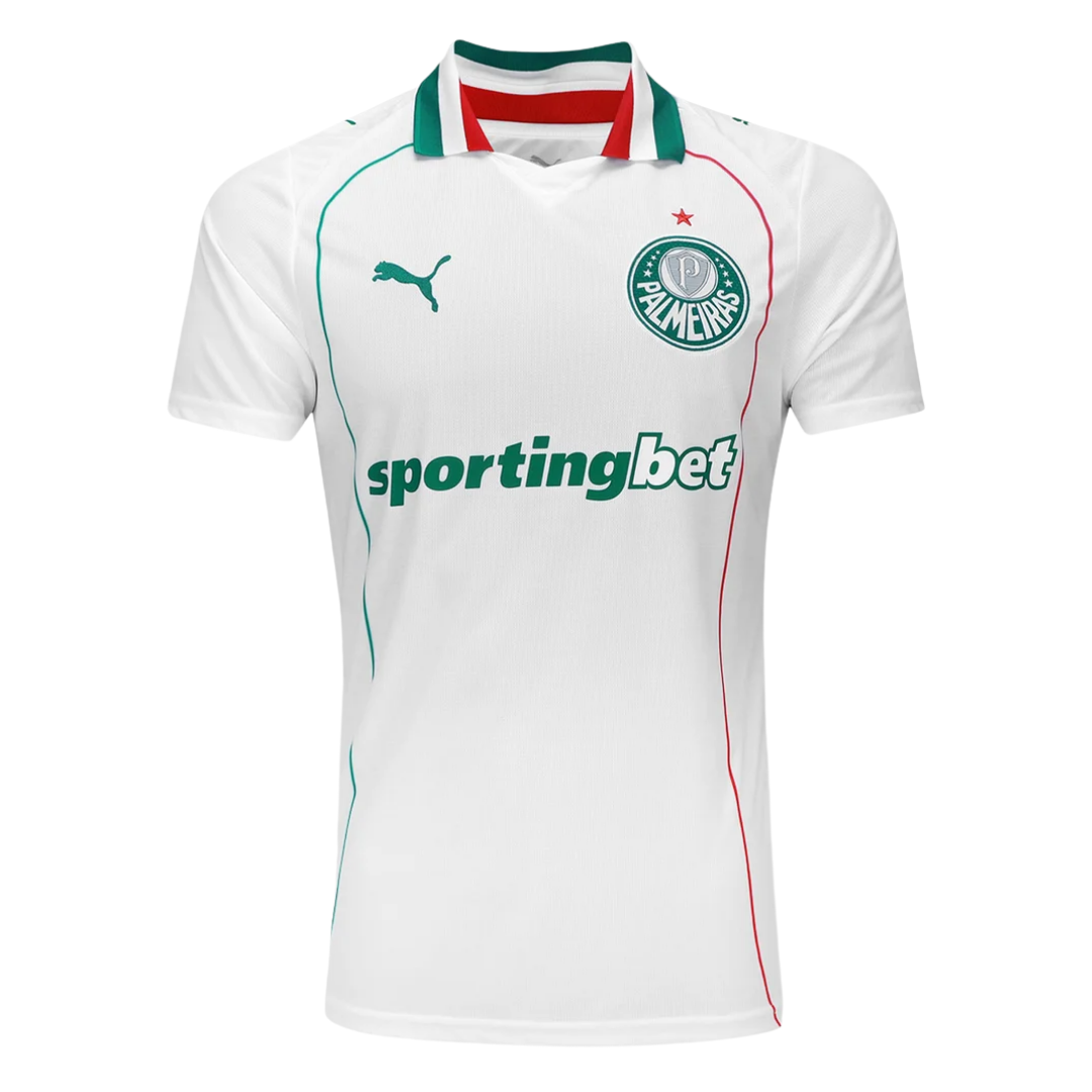 Camisa Palmeiras II 26/27 - Torcedor Puma Masculina - Branca