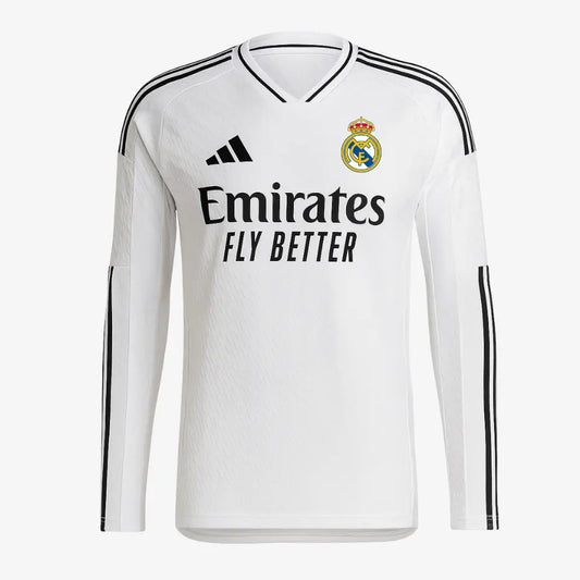Camisa Real Madrid 2024/25 I Manga Longa Jogador