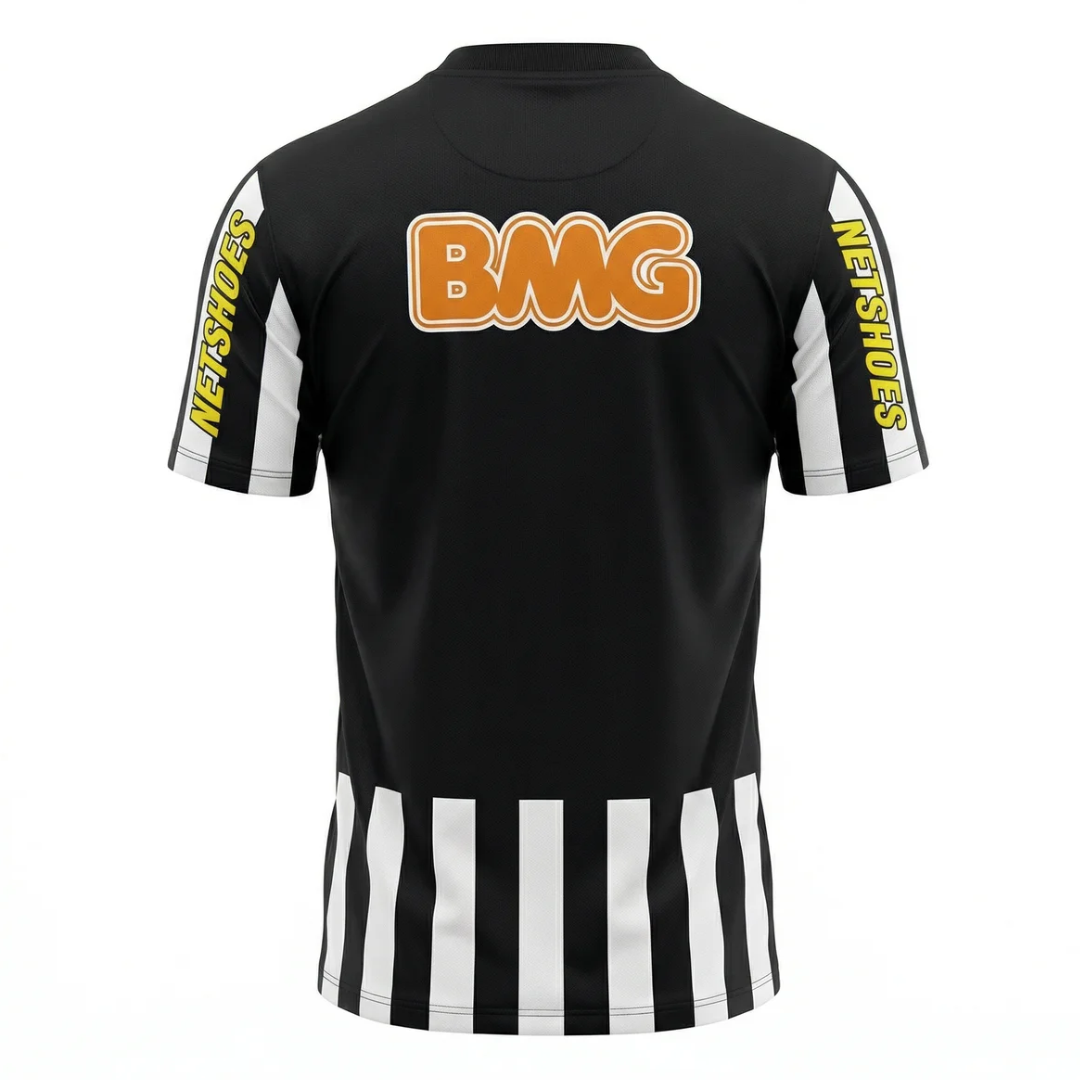 Camisa Santos II 2012/2013 - Retrô Nike - Branca e Preta