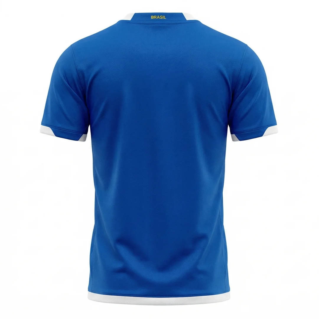 Camisa Seleção Brasileira II 2006 - Retrô Nike - Azul
