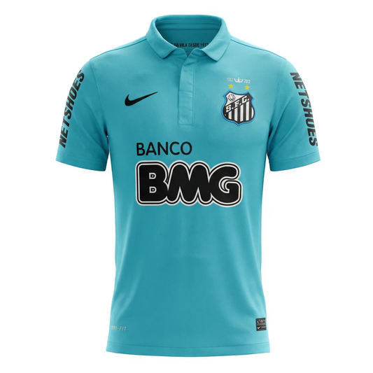 Camisa Santos III 2012/2013 - Retrô Nike - Azul