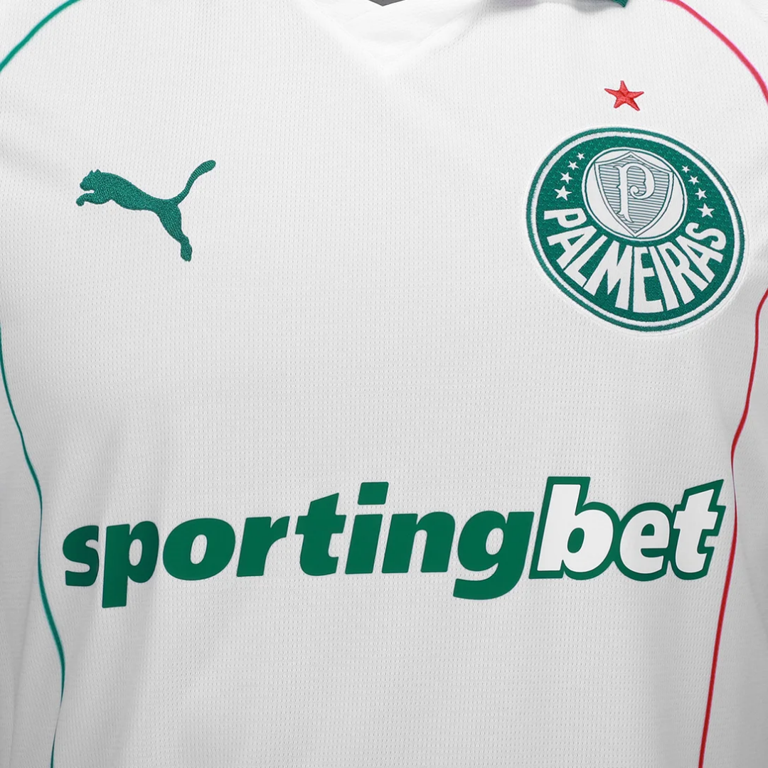 Camisa Palmeiras II 26/27 - Torcedor Puma Masculina - Branca