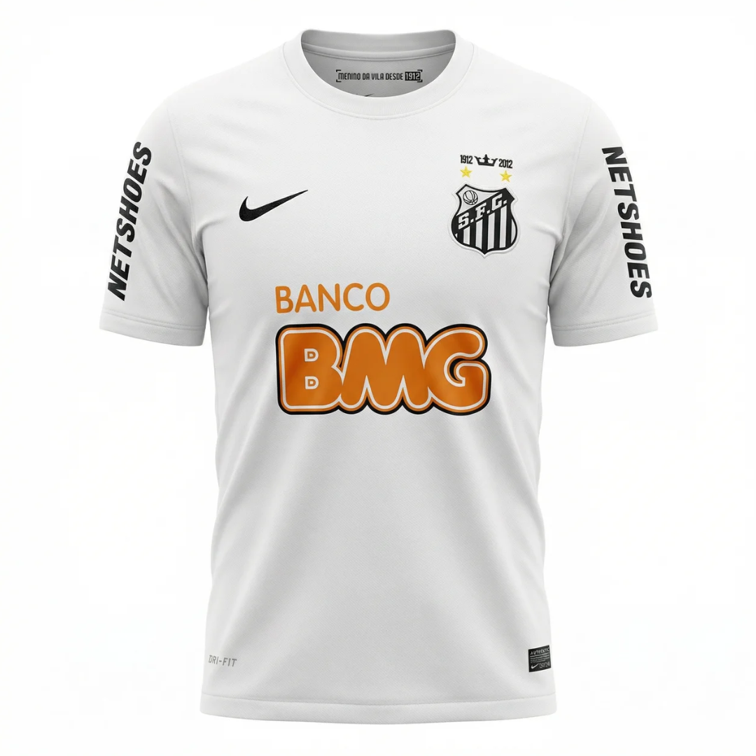 Camisa Santos I 2012/2013 - Retrô Nike - Branca