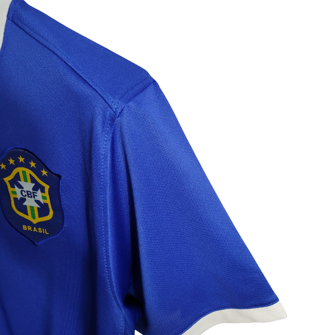 Camisa Seleção Brasileira II 2006 - Retrô Nike - Azul