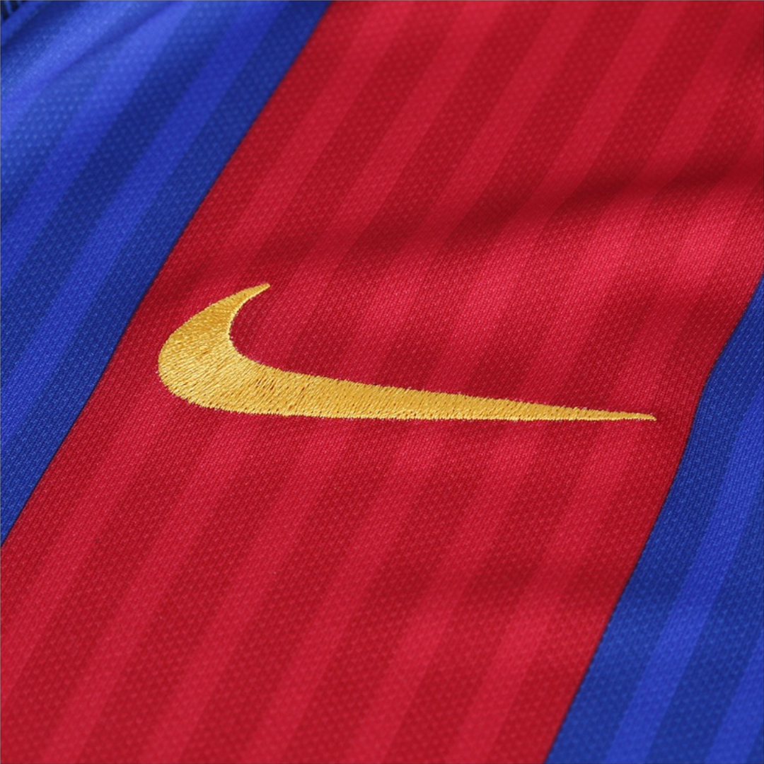 Camisa Barcelona I 2016/2017 - Retrô Nike - Azul e grená