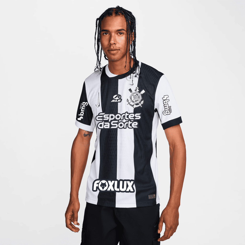 Camisa Corinthians 2024/25 III Jogador Com Patrocínios