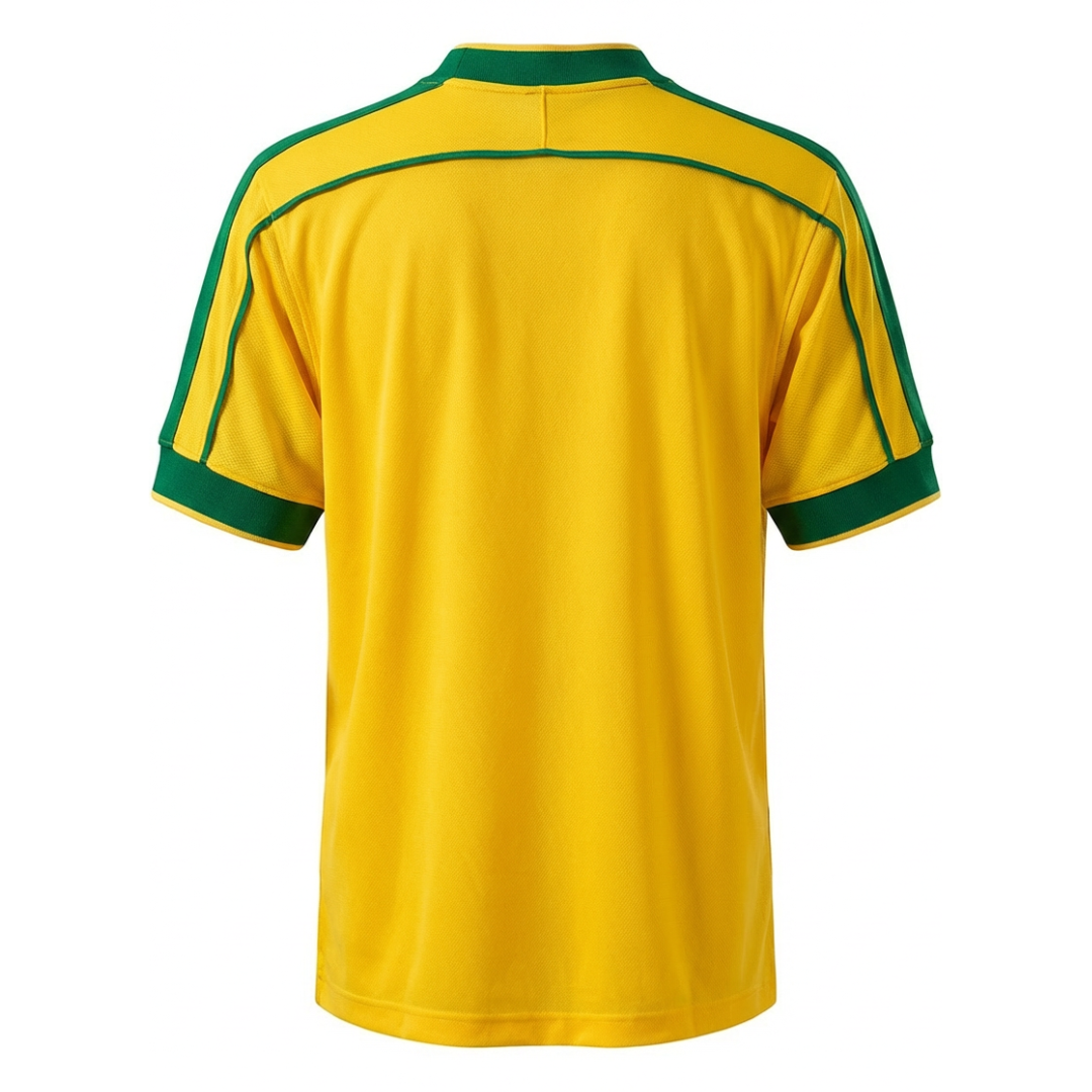 Camisa Seleção Brasileira I 1998 - Retrô Nike - Amarela