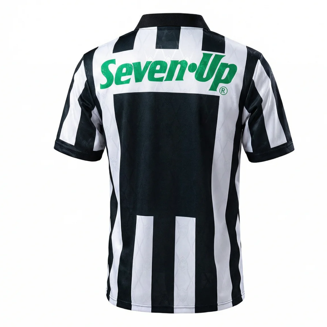 Camisa Botafogo l 1995 - Retrô Finta - Preta e Branca