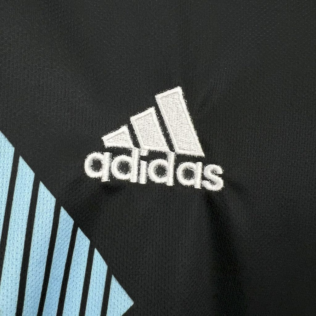 Camisa Seleção da Argentina II 2018 - Retrô Adidas - Preta