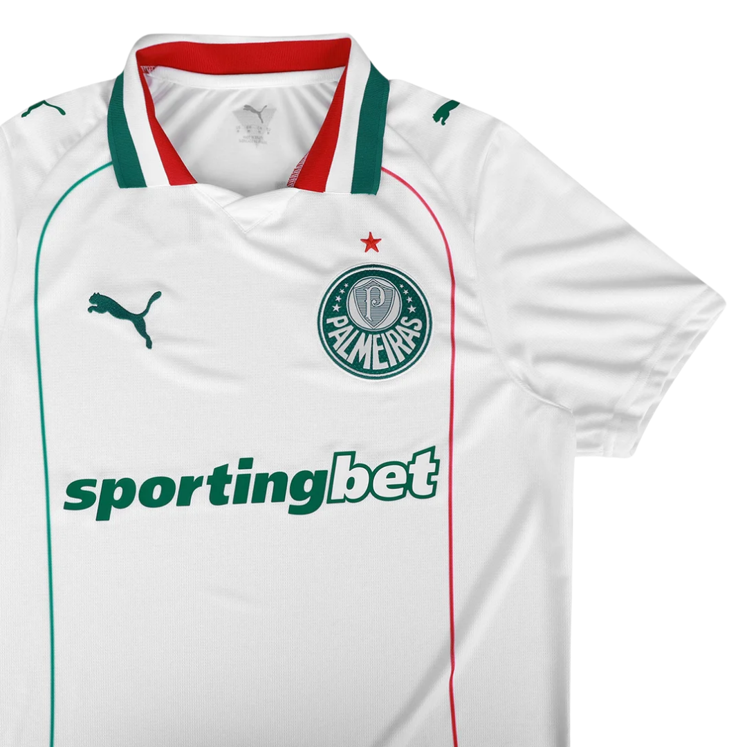 Camisa Palmeiras II 26/27 - Torcedor Puma Masculina - Branca