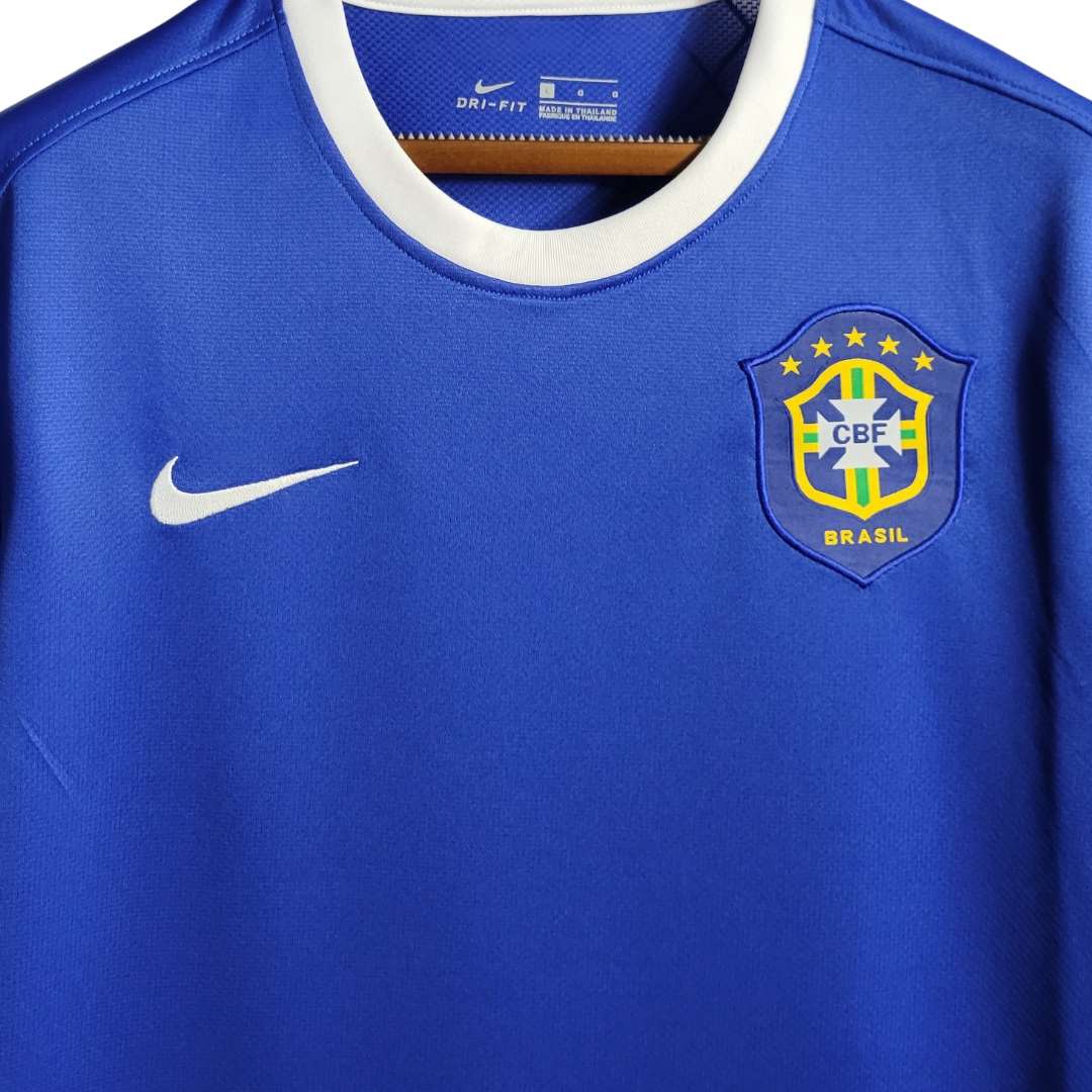 Camisa Seleção Brasileira II 2006 - Retrô Nike - Azul