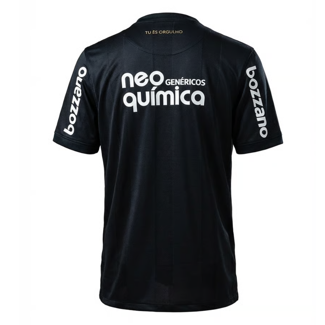 Camisa Corinthians II 2010 - Retrô Nike Masculina - Preta