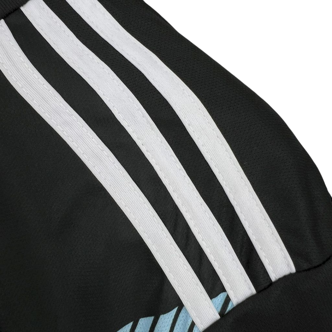Camisa Seleção da Argentina II 2018 - Retrô Adidas - Preta
