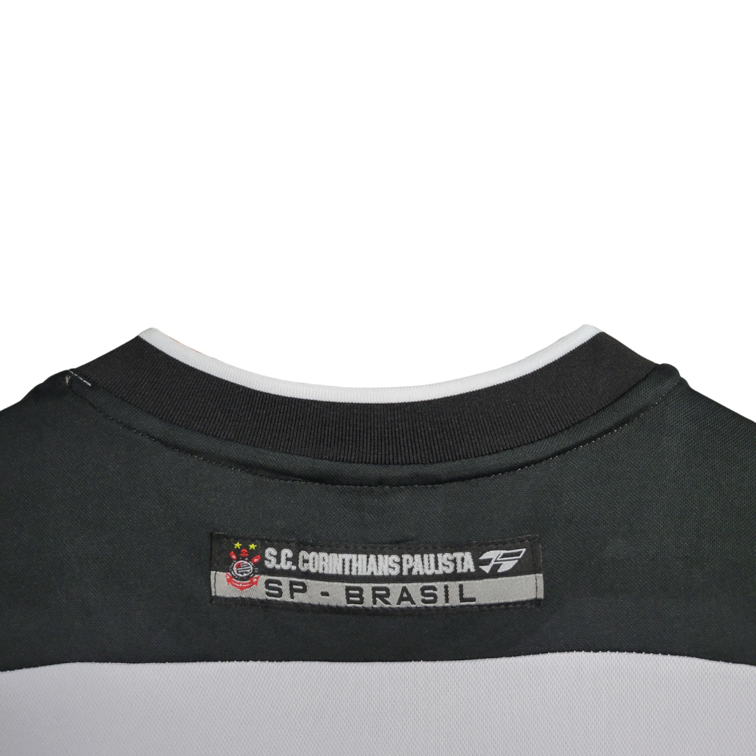 Camisa Corinthians I 2000 Mundial de Clubes - Retrô Topper Masculina - Branca