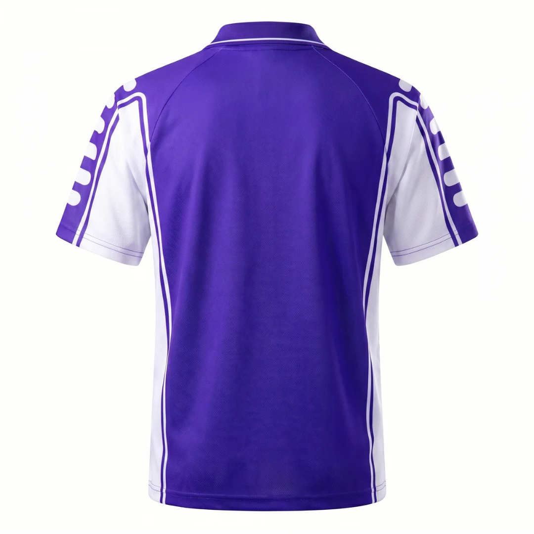 Camisa Fiorentina I 1999/2000 - Retrô Fila - Roxa e branca