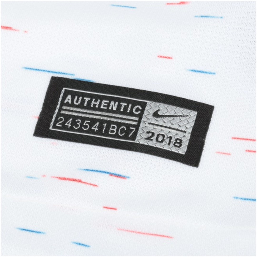 Camisa Seleção da França II 2018 - Retrô Nike - Branca