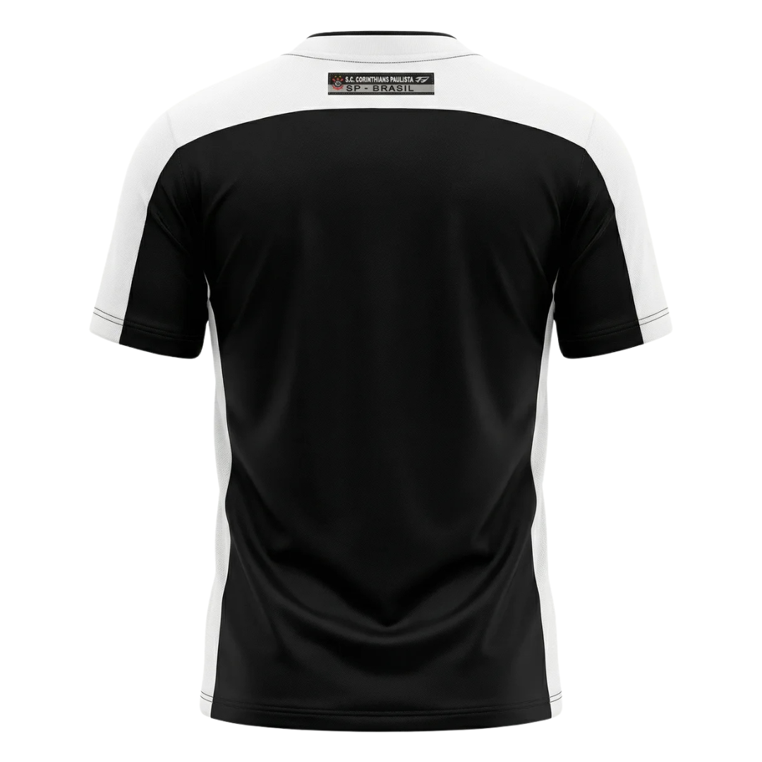 Camisa Corinthians II 2000 Mundial de Clubes - Retrô Topper Masculina - Preta