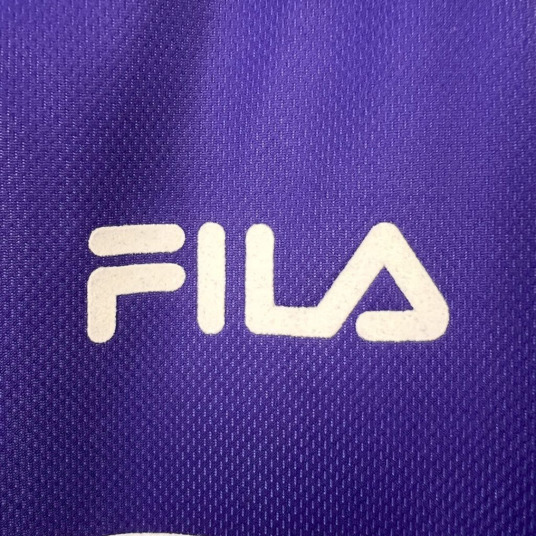 Camisa Fiorentina I 1999/2000 - Retrô Fila - Roxa e branca