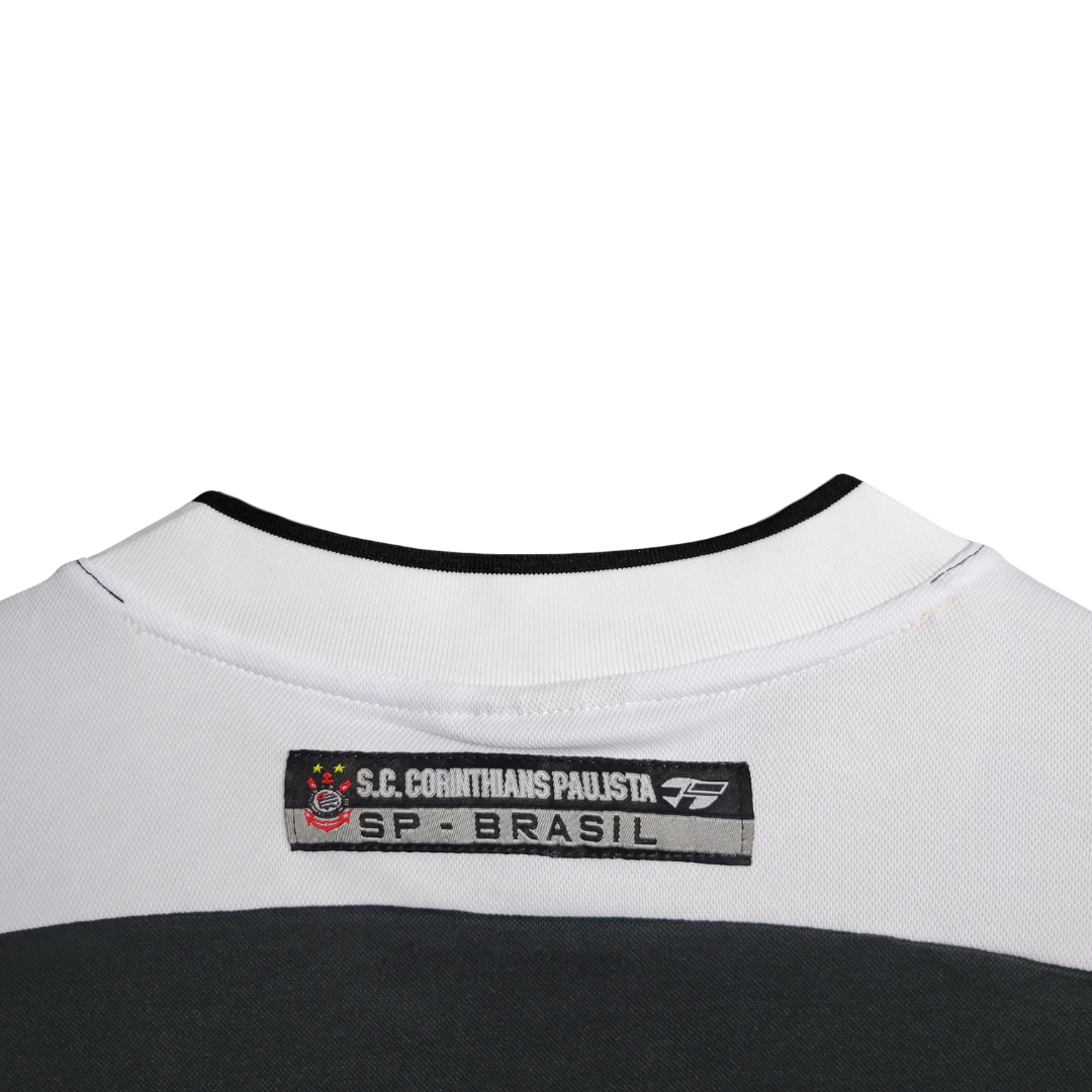 Camisa Corinthians II 2000 Mundial de Clubes - Retrô Topper Masculina - Preta