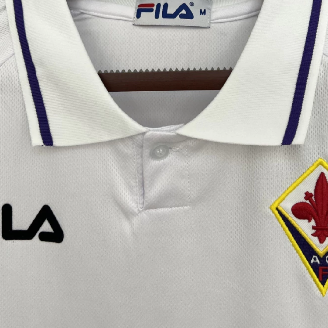 Camisa Fiorentina II 1999/2000 - Retrô Fila - Branca e roxa