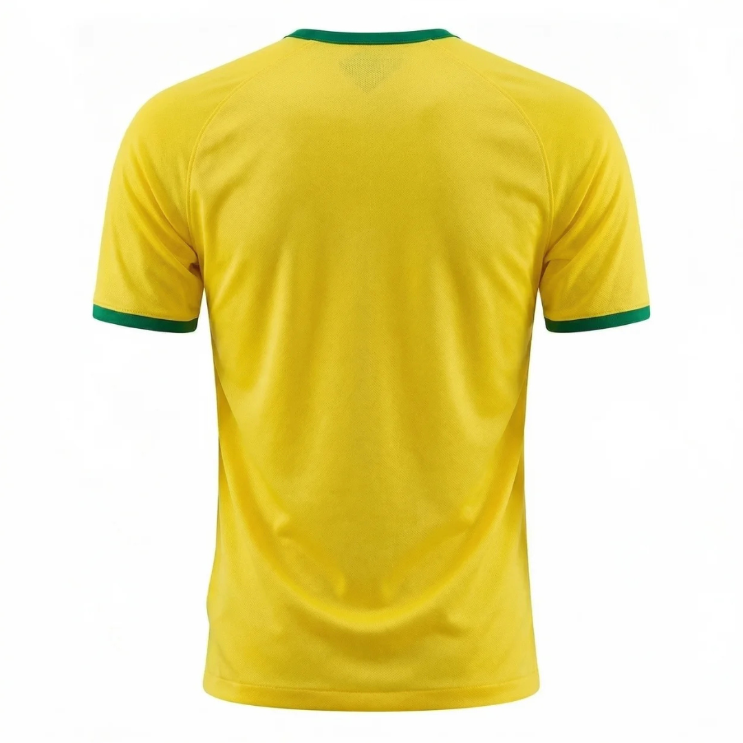 Camisa Seleção Brasileira I 2014 - Retrô Nike - Amarela