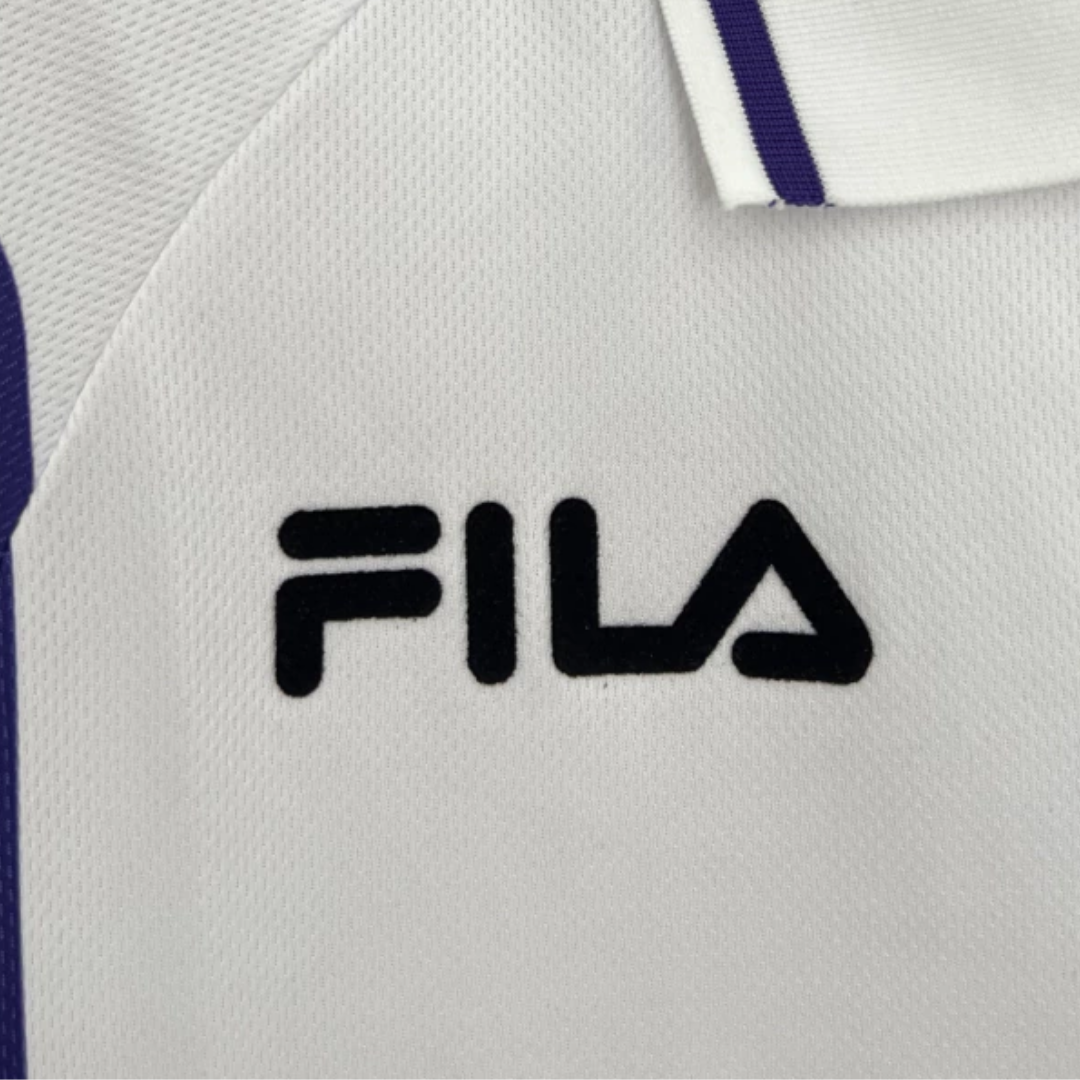Camisa Fiorentina II 1999/2000 - Retrô Fila - Branca e roxa
