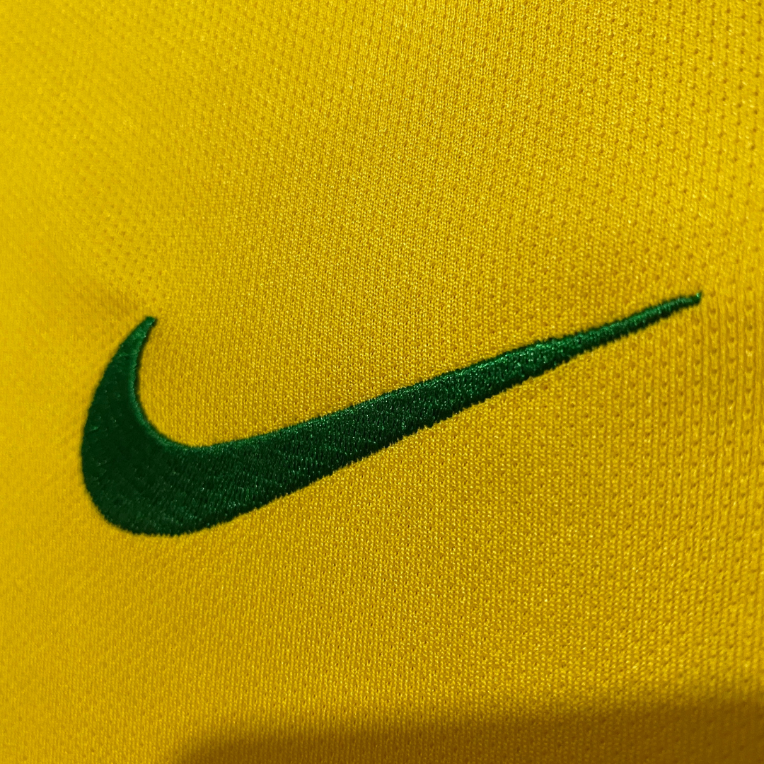 Camisa Seleção Brasileira I 2014 - Retrô Nike - Amarela