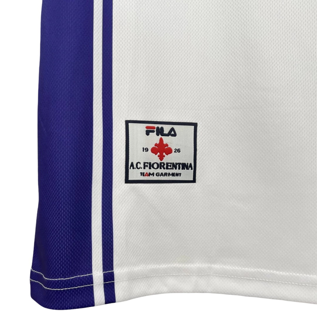 Camisa Fiorentina II 1999/2000 - Retrô Fila - Branca e roxa