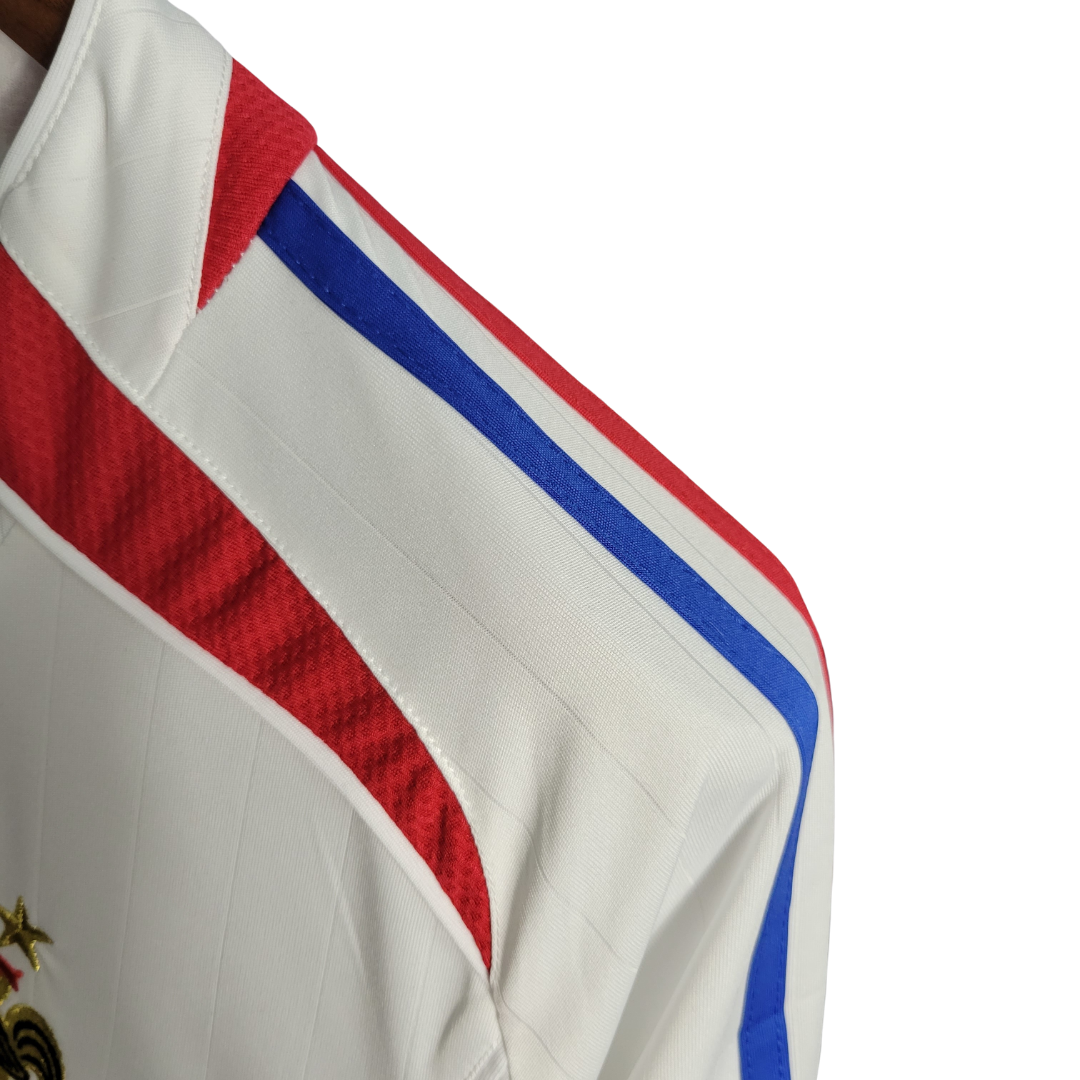 Camisa Seleção da França II 2006 - Retrô Adidas - Branca