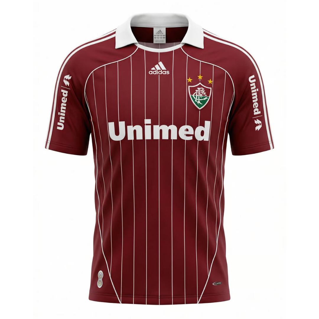 Camisa Fluminense III 2007 - Retrô Adidas - Grená