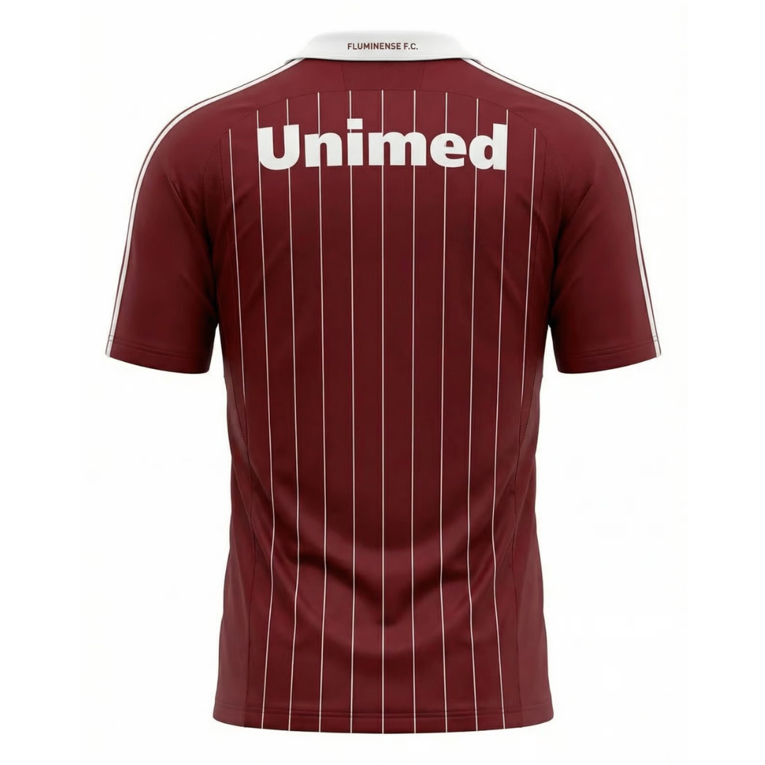 Camisa Fluminense III 2007 - Retrô Adidas - Grená