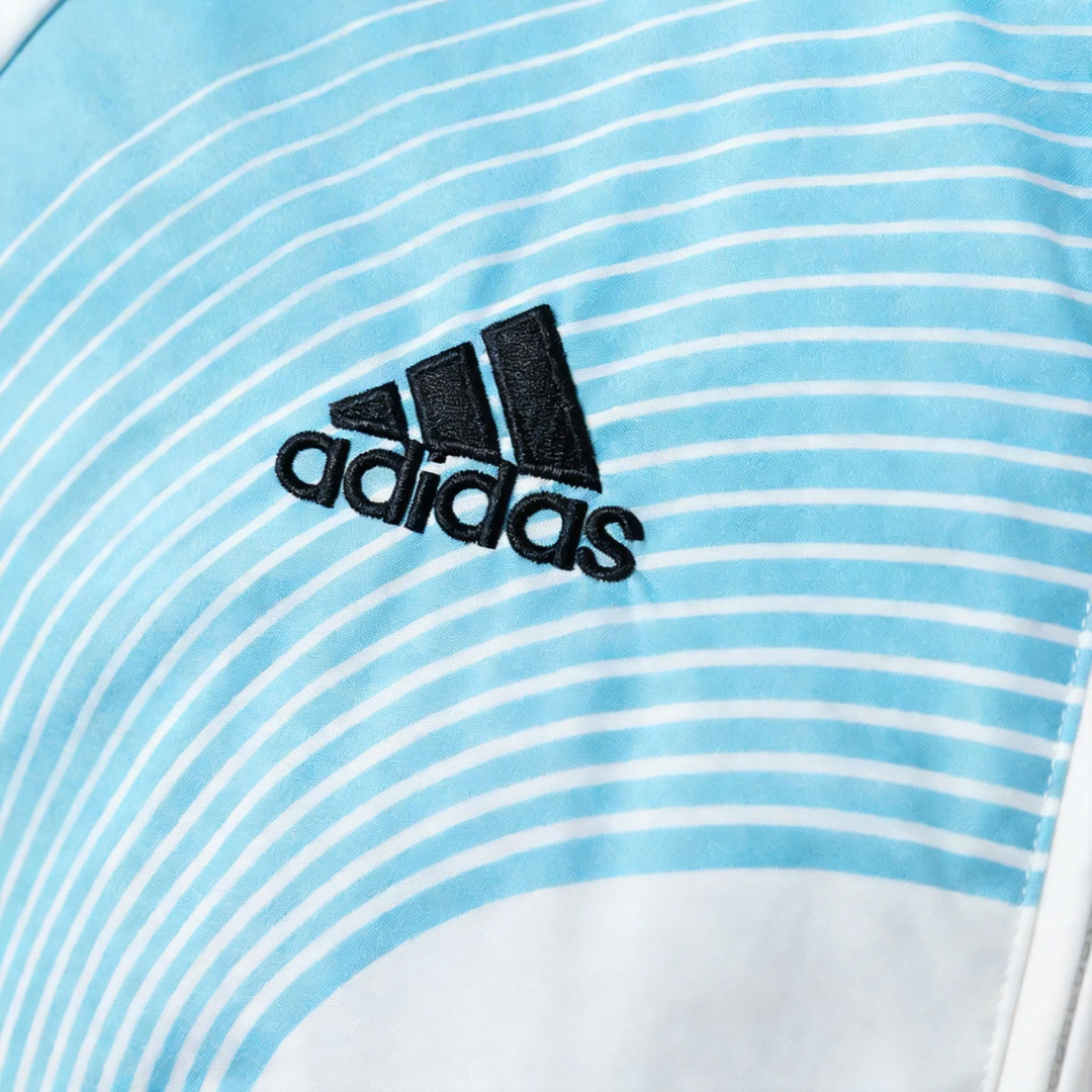 Jaqueta Seleção da Argentina I 2006 - Retrô Adidas - Azul e branco
