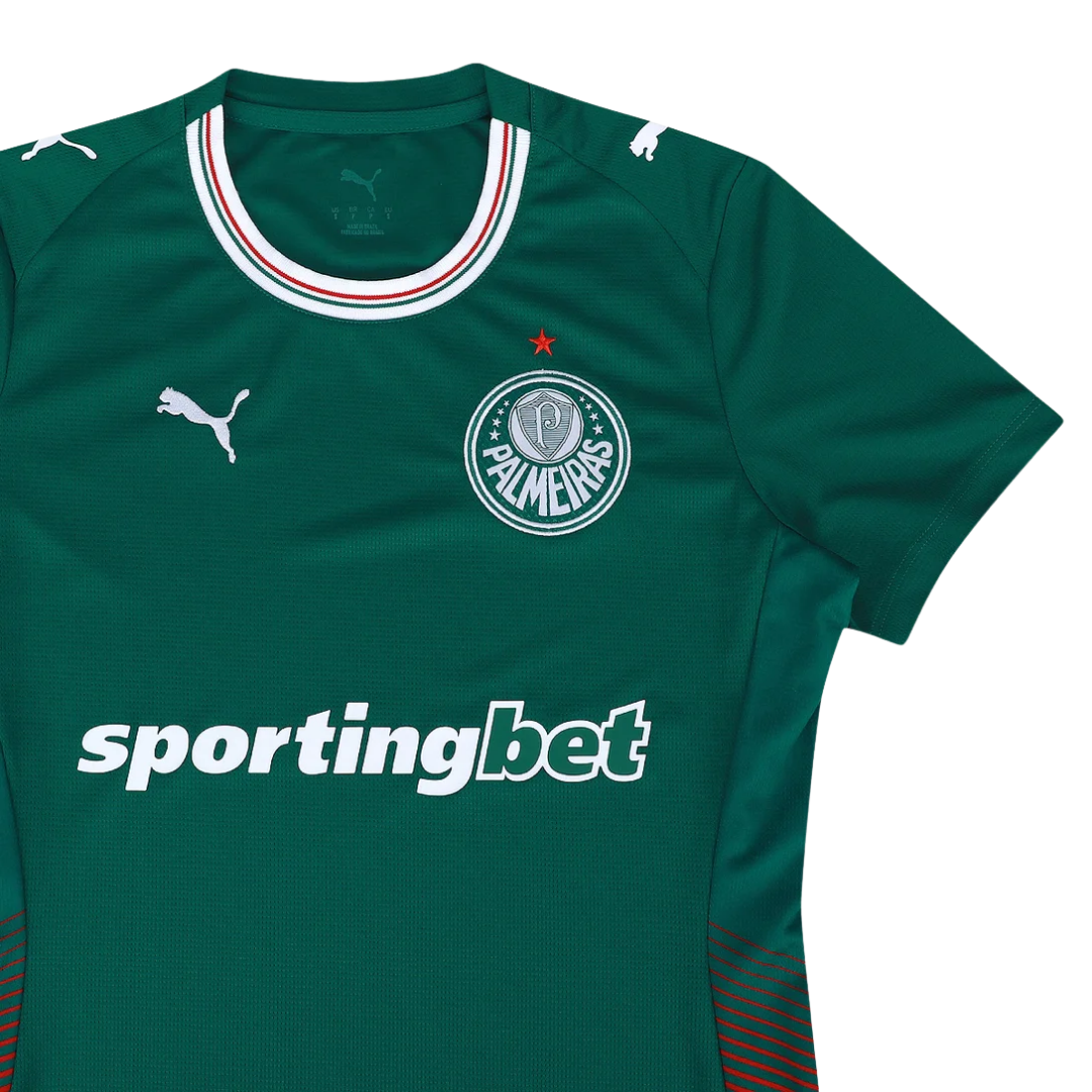 Camisa Palmeiras I 26/27 - Torcedor Puma Feminina - Verde