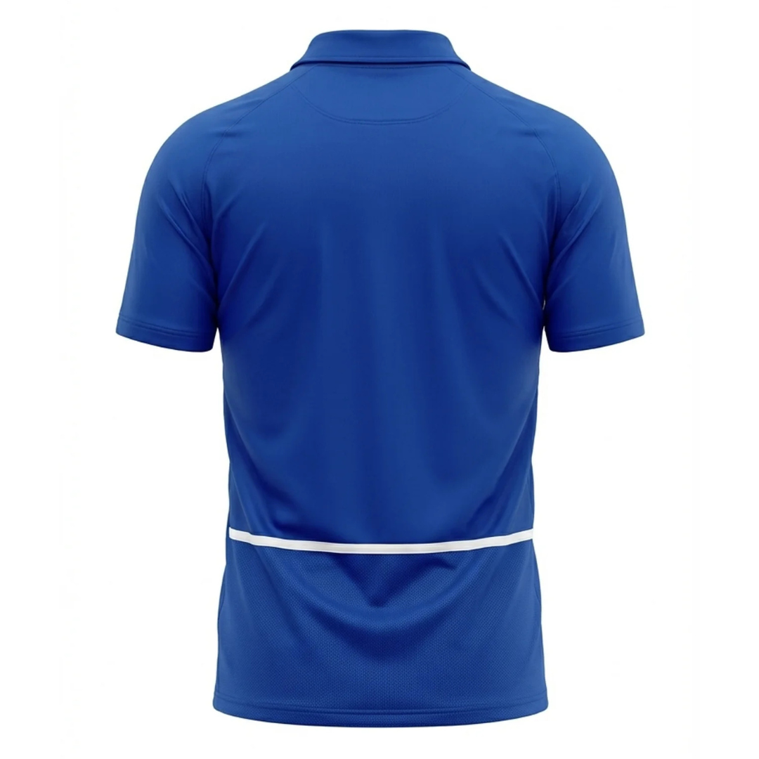 Camisa Seleção Brasileira II 2002 - Retrô Nike - Azul com detalhes em branco