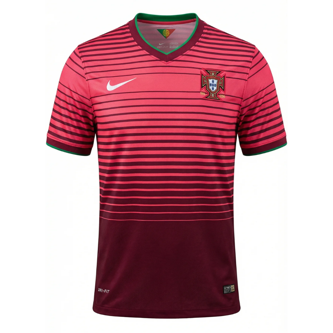 Camisa Seleção de Portugal I 2014 - Retrô Nike - Vermelha