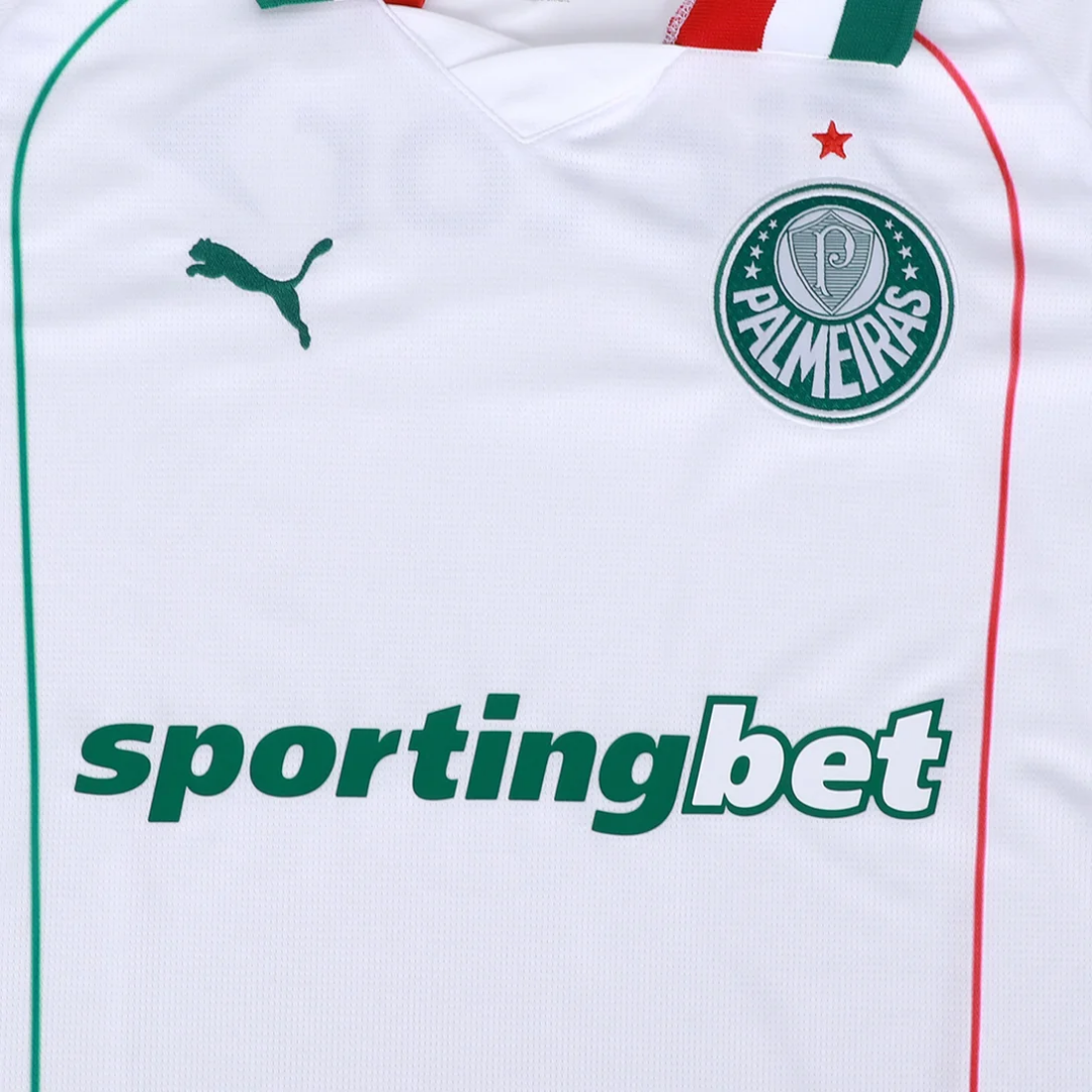 Camisa Palmeiras II 26/27 - Torcedor Puma Feminina - Branca
