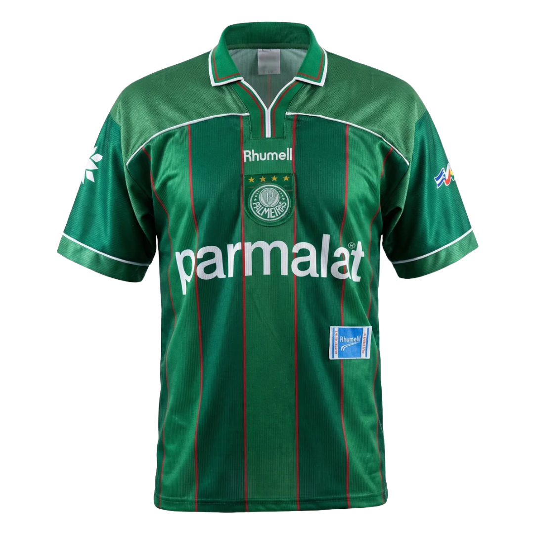 Camisa Palmeiras I 1999 - Retrô Rhumell - Verde